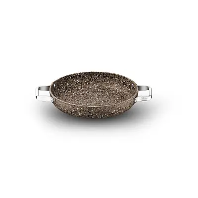 Stone-Age Terra 20 cm Çizilmez Yanmaz Yapışmaz İndüksiyonlu Sahan - 3