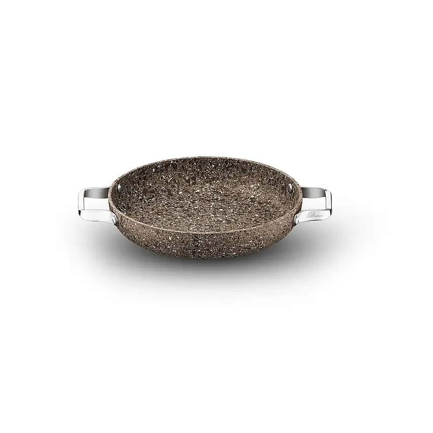 Stone-Age Terra 20 cm Çizilmez Yanmaz Yapışmaz İndüksiyonlu Sahan - 3