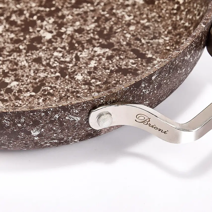 Stone-Age Terra 22 cm Çizilmez Yanmaz Yapışmaz İndüksiyonlu Sahan - 5