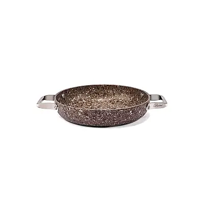 Stone-Age Terra 22 cm Çizilmez Yanmaz Yapışmaz İndüksiyonlu Sahan - 3