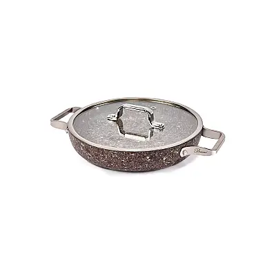 Stone-Age Terra 22 cm Çizilmez Yanmaz Yapışmaz İndüksiyonlu Sahan - 2